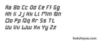 DigitalGothicItalic-fontti