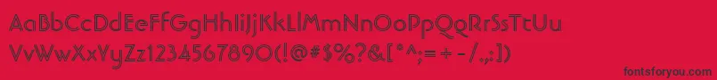 Lisätietoja LinotypebanjomanopenBold-fontista LinotypebanjomanopenBold-fontti – mustat fontit punaisella taustalla