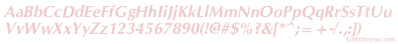 CgOmegacBolditalic Font – Pink Fonts
