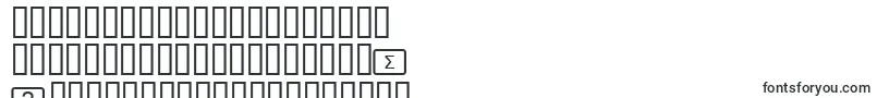 フォントCalchux – タタール文字
