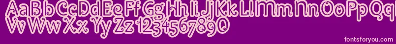 More about Pypats Font Pypats Font – Pink Fonts on Purple Background