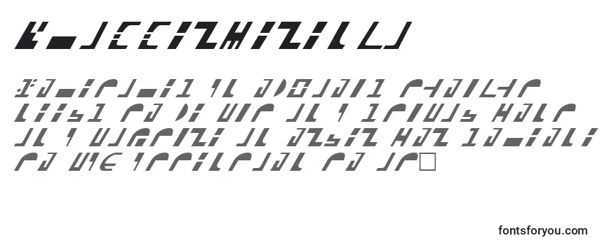 Обзор шрифта TmillerFerengi