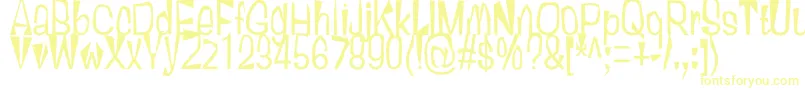 TallSally Font – Yellow Fonts