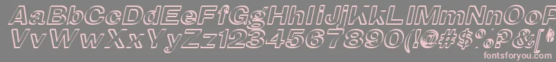 More about HamptonhollowMedium Font HamptonhollowMedium Font – Pink Fonts on Gray Background
