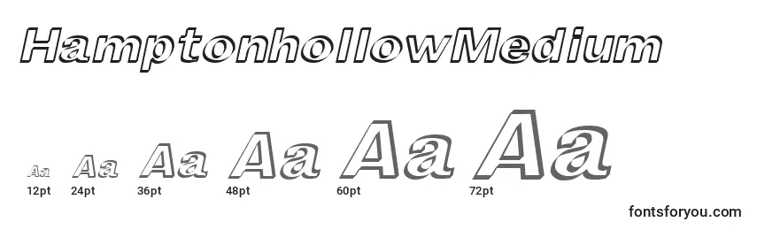 HamptonhollowMedium Font Sizes