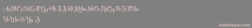 fuente AthenaOfTheOcean – Fuentes Rosadas Sobre Fondo Gris