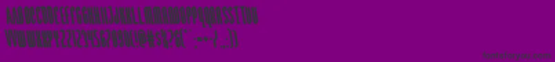 Devilsummonerleft Font – Black Fonts on Purple Background