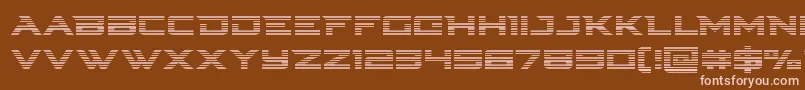 Шрифт Cyberdynegrad – розовые шрифты на коричневом фоне