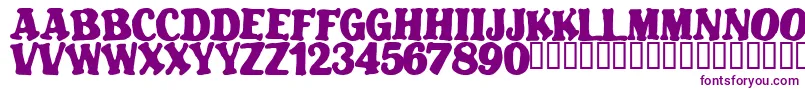 Blatant Font – Purple Fonts