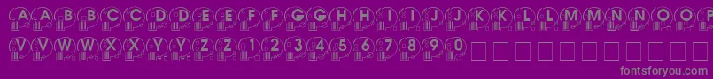 More about Whatpossuse Font Whatpossuse Font – Gray Fonts on Purple Background