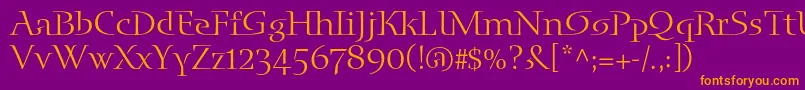 Подробнее о шрифте Blueislandstd Шрифт Blueislandstd – оранжевые шрифты на фиолетовом фоне