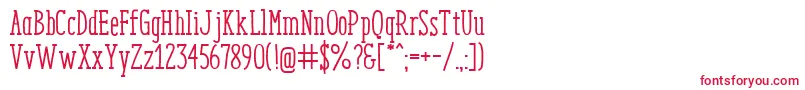 EnyoSlabMedium Font – Red Fonts