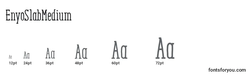 Размеры шрифта EnyoSlabMedium (110679)