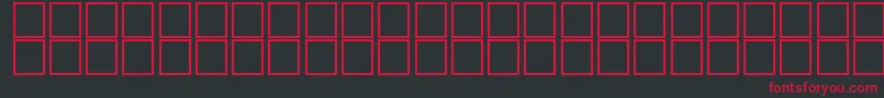 JaridahBoldItalic Font – Red Fonts on Black Background