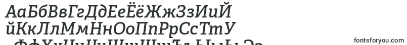 AdelleCyrillicSemiboldItalic-fontti – venäjän fontit