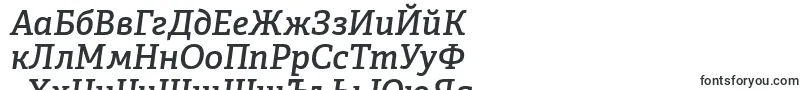 Шрифт AdelleCyrillicSemiboldItalic – болгарские шрифты