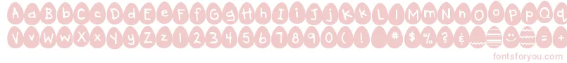DjbEggsellentWobbly Font – Pink Fonts