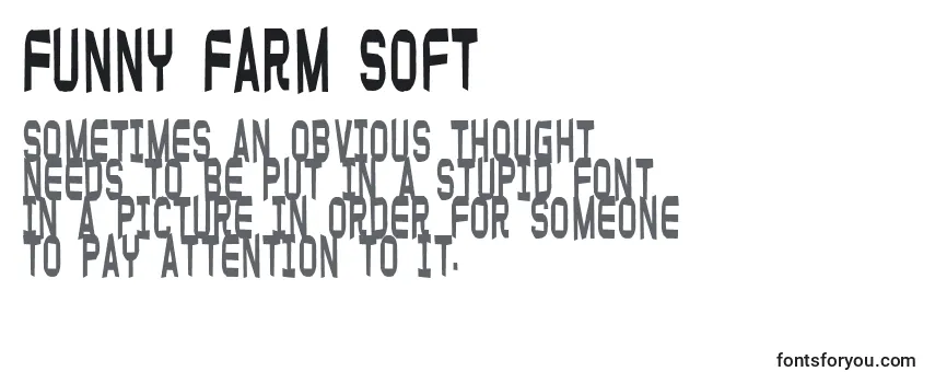 Обзор шрифта Funny Farm Soft