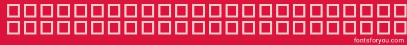 PfRunninghorses Font – Pink Fonts on Red Background