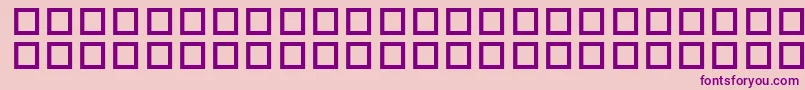 PfRunninghorses Font – Purple Fonts on Pink Background
