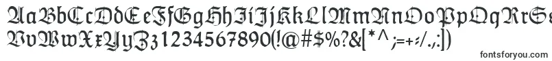 HumboldtfrakturZierbuchstaben Font – Gothic Fonts