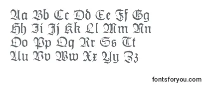 Schriftart HumboldtfrakturZierbuchstaben