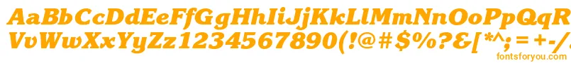 KorinnablackcBolditalic Font – Orange Fonts