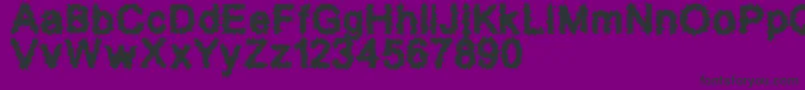 Splatz2 Font – Black Fonts on Purple Background