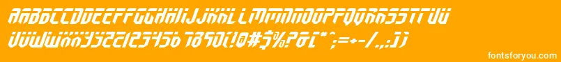 Fedyralv2ei Font – White Fonts on Orange Background