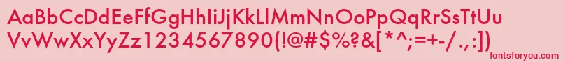More about Futuramediumc Font Futuramediumc Font – Red Fonts on Pink Background