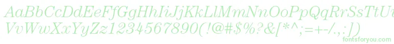 CenturystdLightitalic Font – Green Fonts
