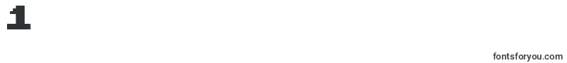 Larcher Font – Fonts for Digit 1