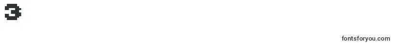フォントLarcher – フォント数字3
