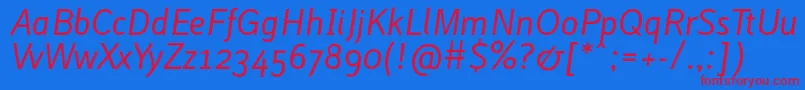 Подробнее о шрифте Lacui Шрифт Lacui – красные шрифты на синем фоне