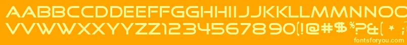 Más sobre la fuente GoodTimes fuente GoodTimes – Fuentes Amarillas Sobre Fondo Naranja