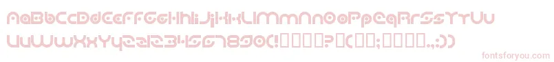 PlanetaryOrbiter Font – Pink Fonts on White Background