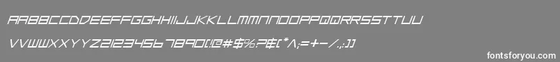 Lgsi Font – White Fonts on Gray Background