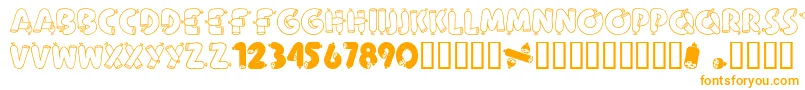 AlphaSausage Font – Orange Fonts