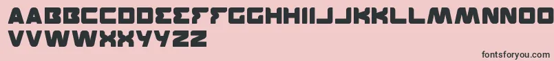 Fonte Featured – fontes pretas em um fundo rosa