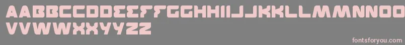 Featured Font – Pink Fonts on Gray Background