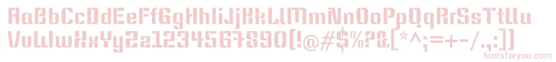 KeaniaoneRegular Font – Pink Fonts on White Background