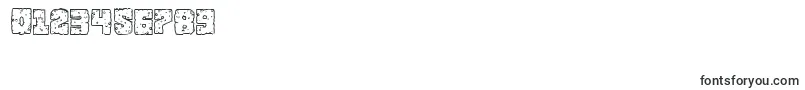 フォントKcommandorid3 – 数字と数値のためのフォント