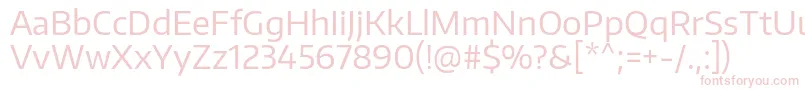 EncodesansRegular-Schriftart – Rosa Schriften