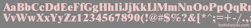 More about NewtonxcRegular Font NewtonxcRegular Font – Pink Fonts on Gray Background