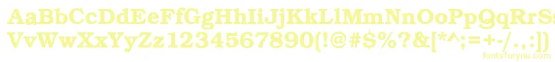 BookDemi Font – Yellow Fonts