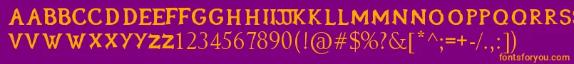 Más sobre la fuente Oblivionfont fuente Oblivionfont – Fuentes Naranjas Sobre Fondo Morado