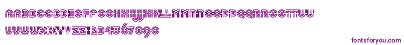LabyrinthLtRegular Font – Purple Fonts on White Background