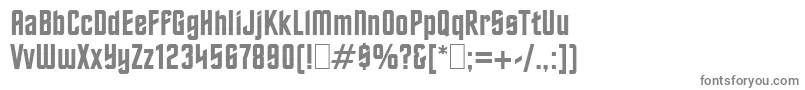 Шрифт Oldtrek – серые шрифты на белом фоне