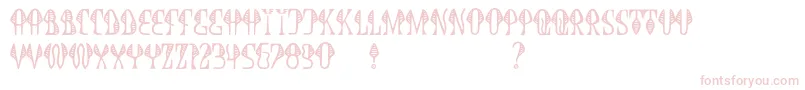 JmhCobra Font – Pink Fonts on White Background