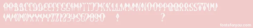 JmhCobra Font – White Fonts on Pink Background